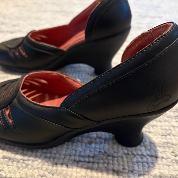 Vintage John Fluevog Black Women's Friends Size 7.5 - Picture 4 of 5